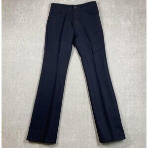 VTG Levis 517 Jeans Mens 30x32 Blue Polyester Boot Cut Classic Fit Twill Pants